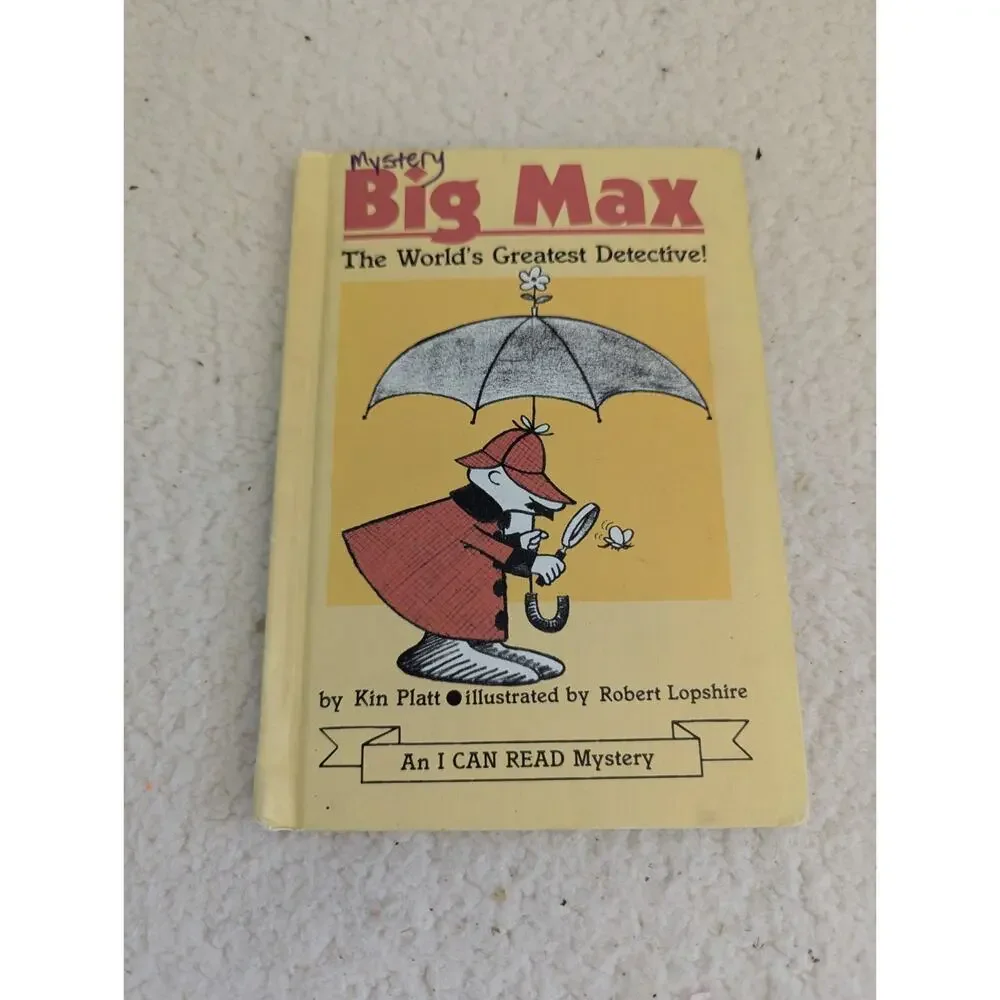 Big Max‎ Kin Platt 1965 Harper & Row 1st Edition Hardcover